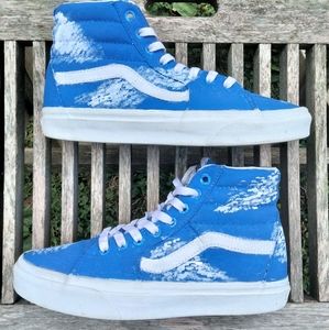 Vans Blue White Sneaker men's 6.5 or Women's size 8